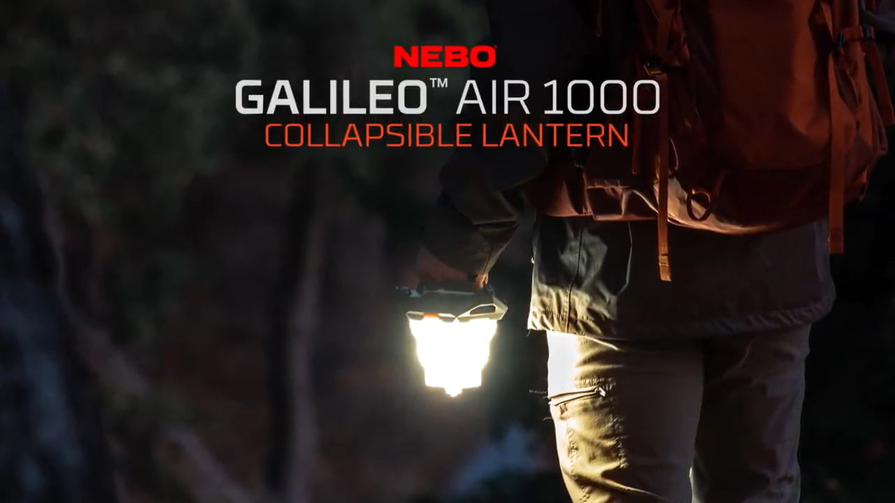 opplanet nebo galileo air 1000 collapsible lantern social spotlight video