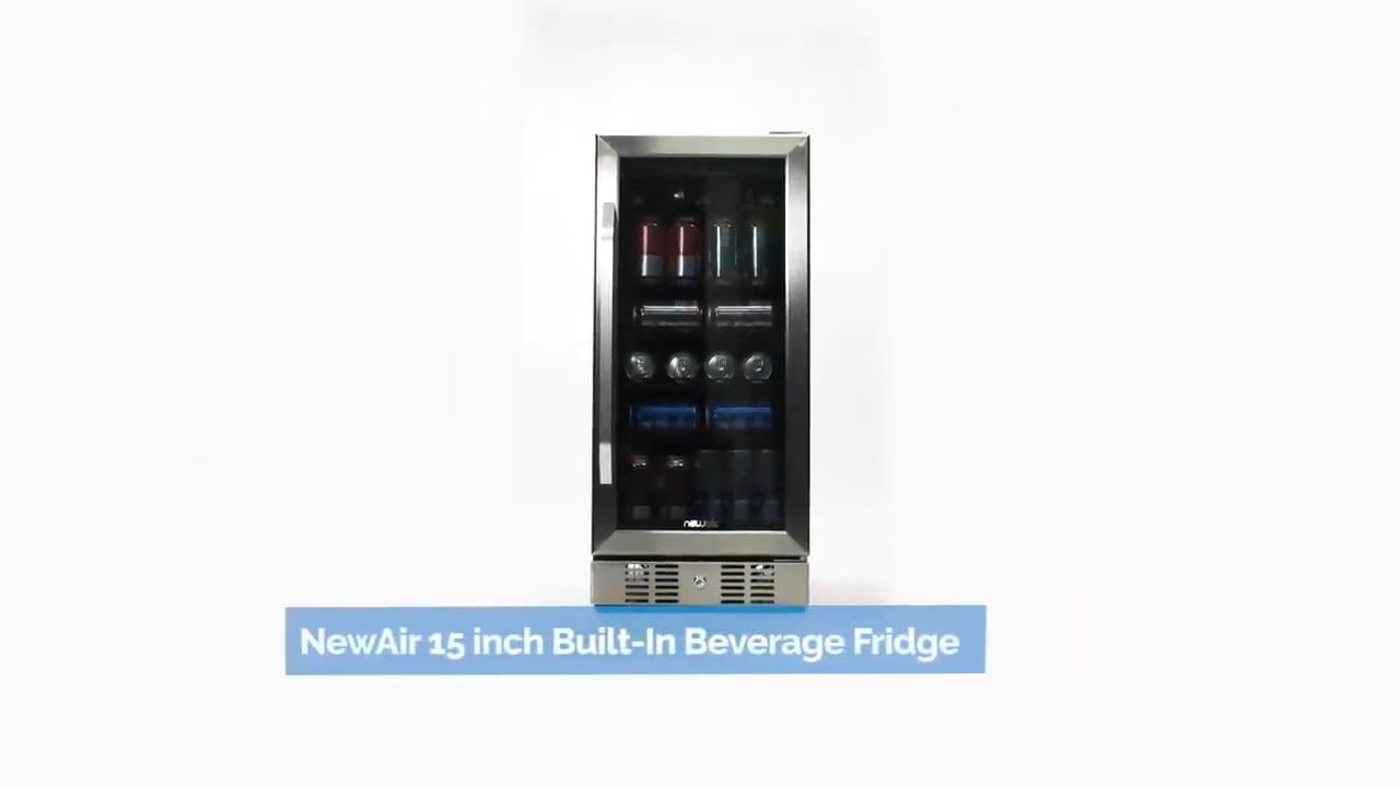 opplanet newair 15 built in 96 can beverage fridge video
