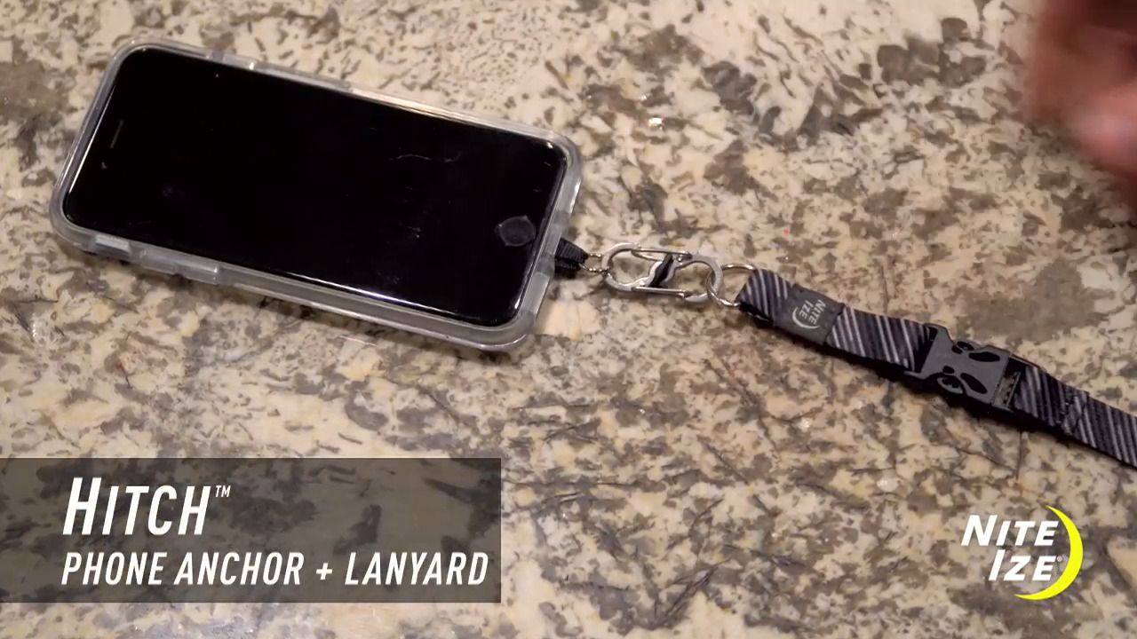 opplanet nite ize hitch phone anchor plus lanyard video