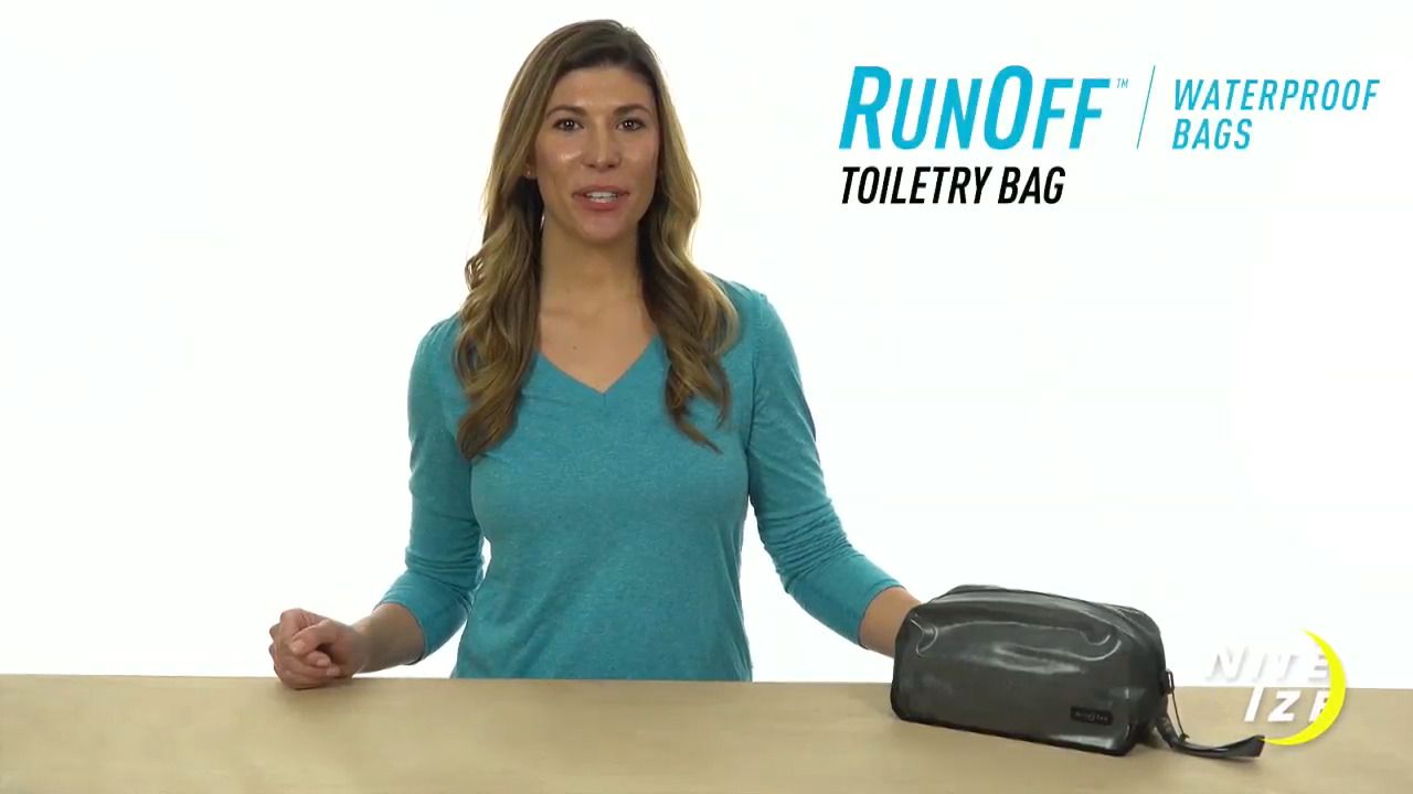 opplanet nite ize runoff waterproof toiletry bag video