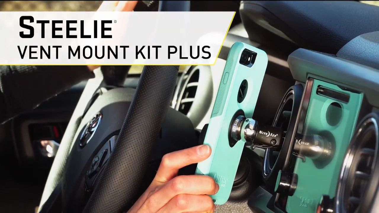 opplanet nite ize steelie vent mount kit plus video