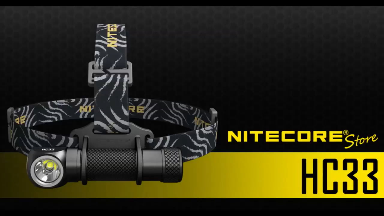 opplanet nitecore hc33 1800 lumen l shape high performance led headlamp video