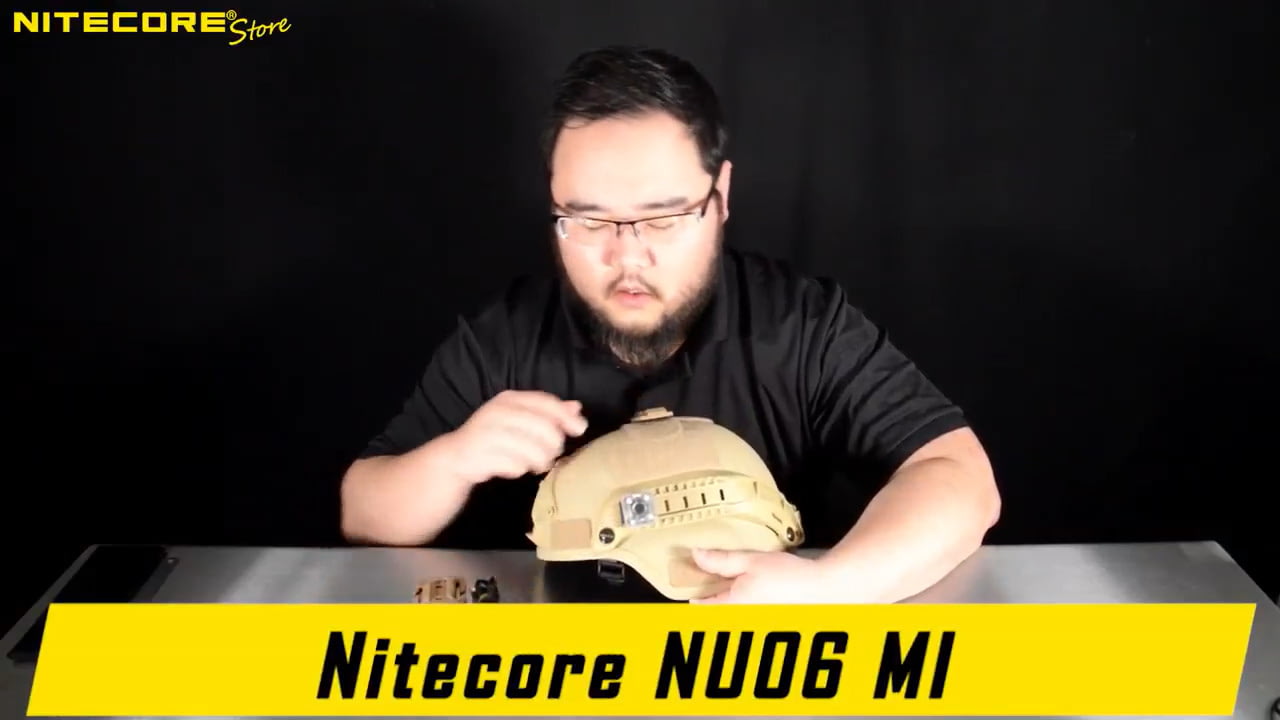 opplanet nitecore nu06 mi red green blue ir signal and safety light video