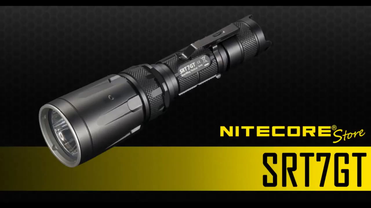 opplanet nitecore srt7gt 1000 lumen uv smart ring tactical flashlight with 4 color leds video