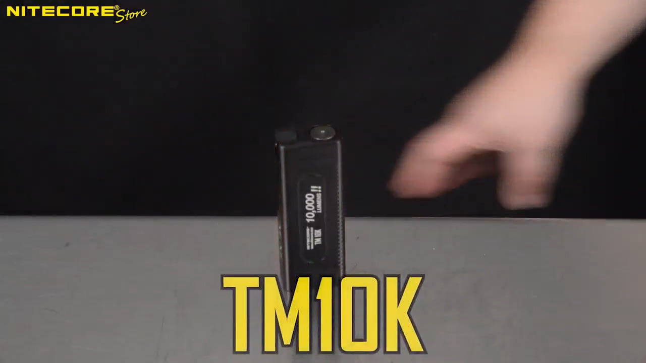 opplanet nitecore tm20k 2000 lumen flashlight video