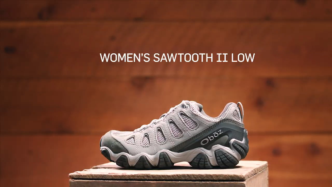 opplanet oboz sawtooth ii low womens video