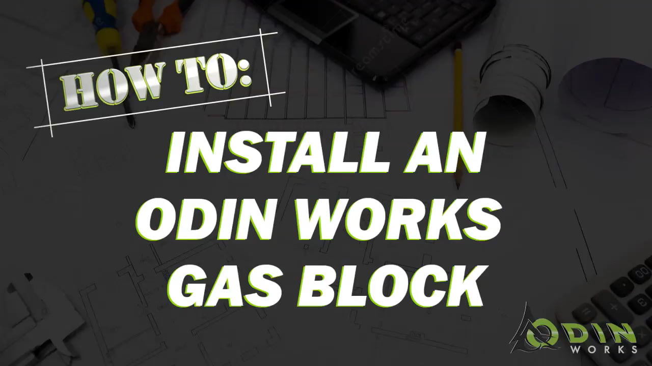 opplanet odin works how to install an odin works gas block video