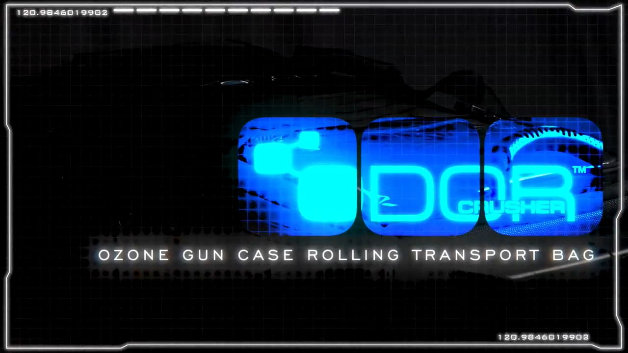 opplanet odor crusher ozone gun case rolling transport bag video