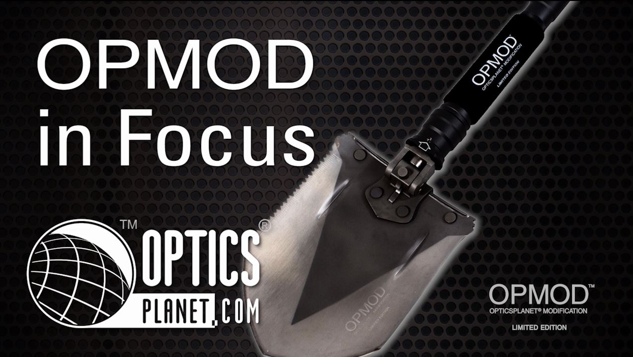opplanet opmod 20 1 shovel opmod in focus opticsplanet video