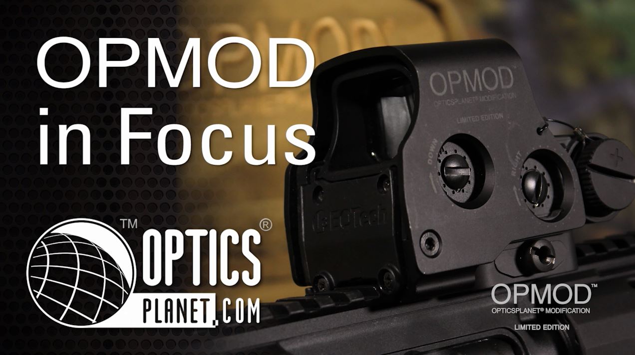 opplanet opmod exps2 red dot sight opmod in focus opticsplanet video