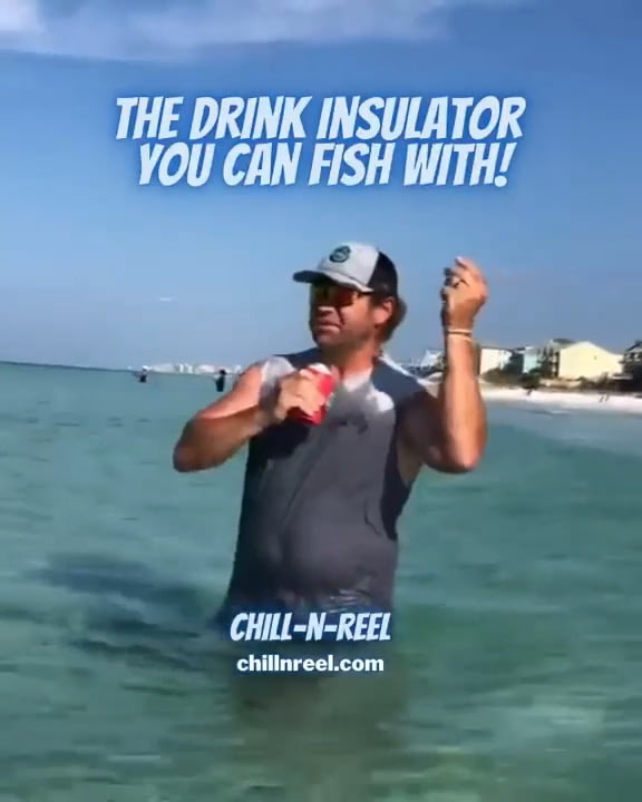 opplanet original chill n reel drink holder video