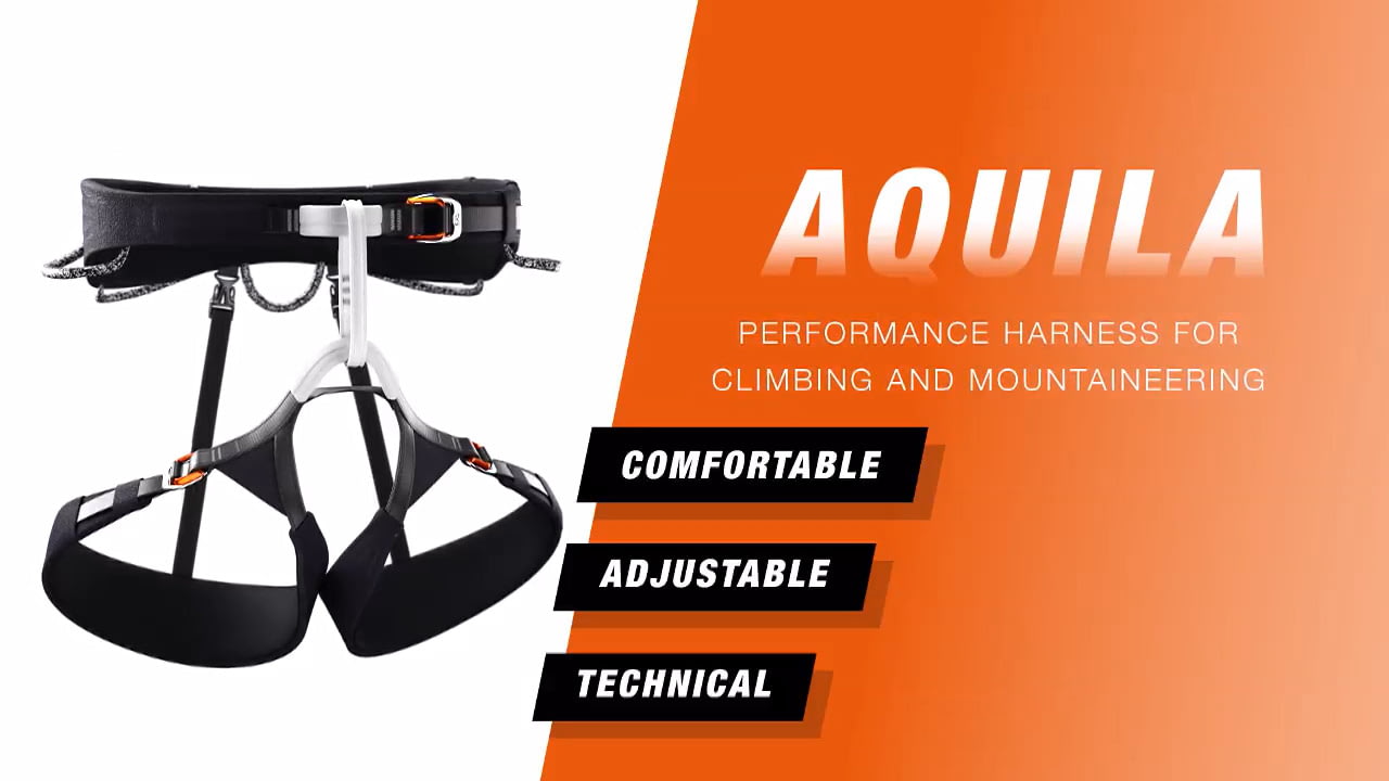 opplanet petzl aquila climbing harness video