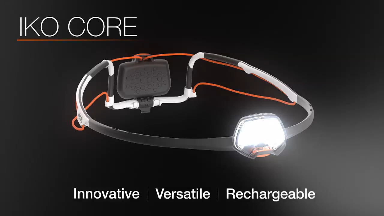 opplanet petzl iko core lightweight rechargeable headlamp video