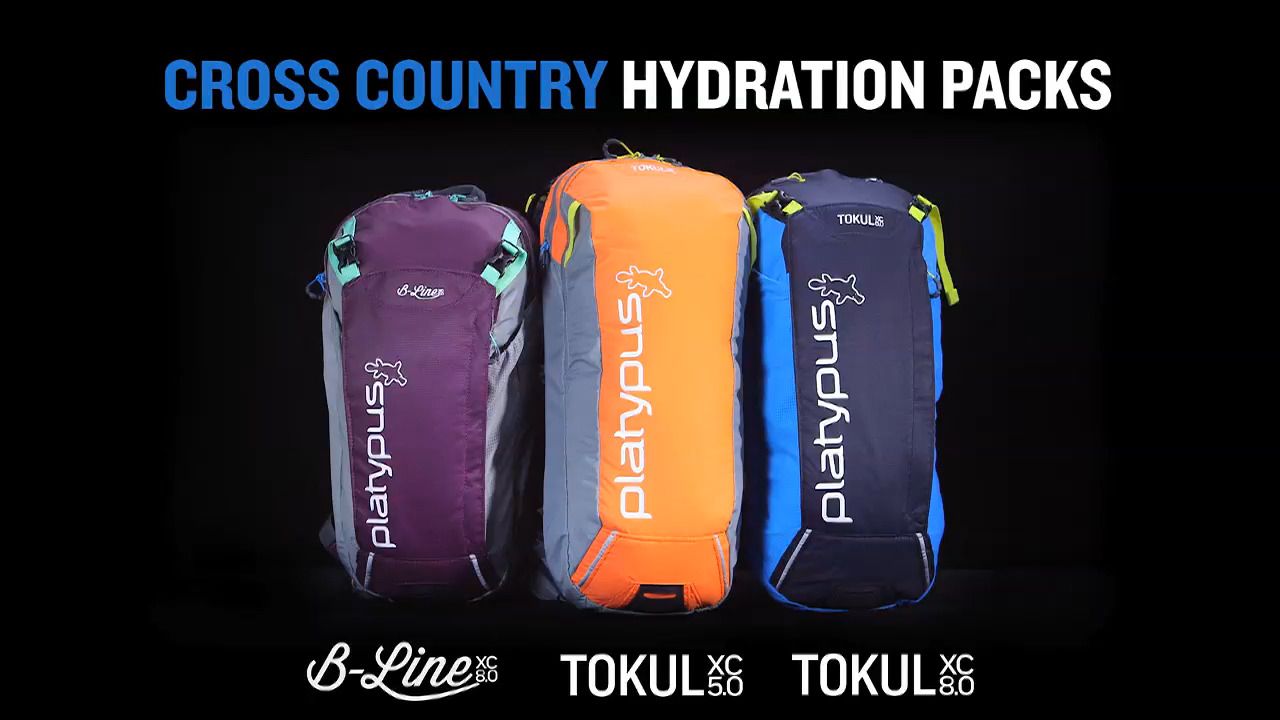 opplanet platypus cross country hydration packs tokul and b line key features video