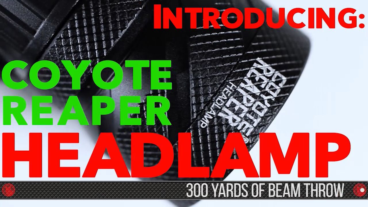opplanet predator tactics coyote reaper headlamp video