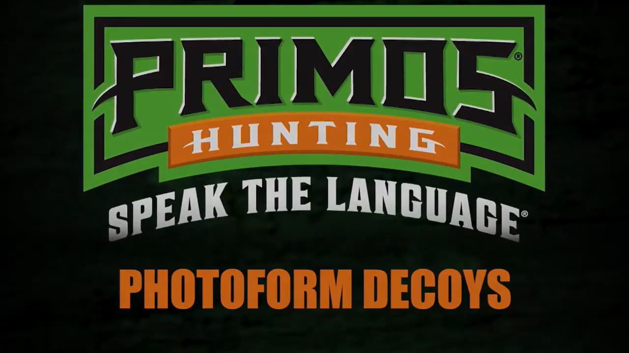 opplanet primos photoform leading hen and strutter turkey decoys video
