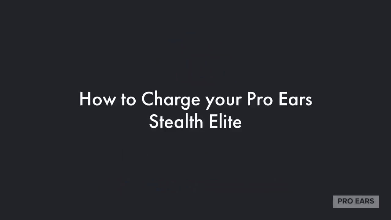 opplanet pro ears how to charge your pro ears stealth elite video