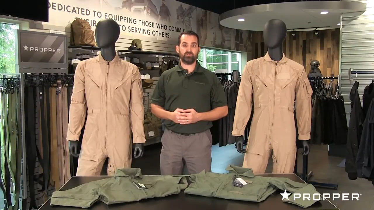 opplanet propper cwu 27 p flight suit video