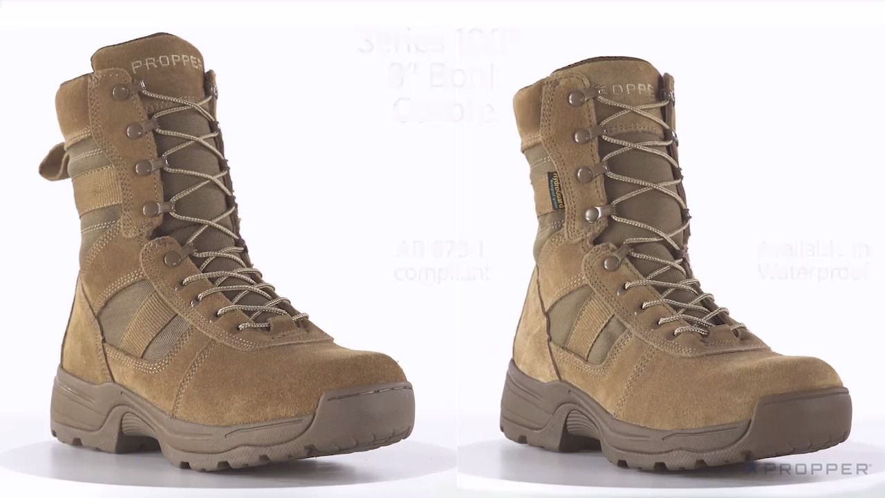 opplanet propper series 100 8 boot coyote video