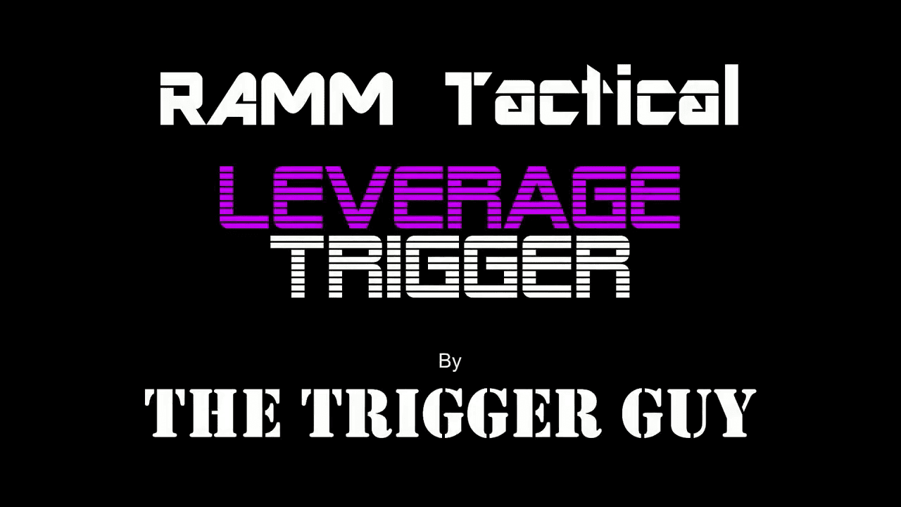 opplanet ramm tactical gen 3 5 glock timney leverage trigger install video