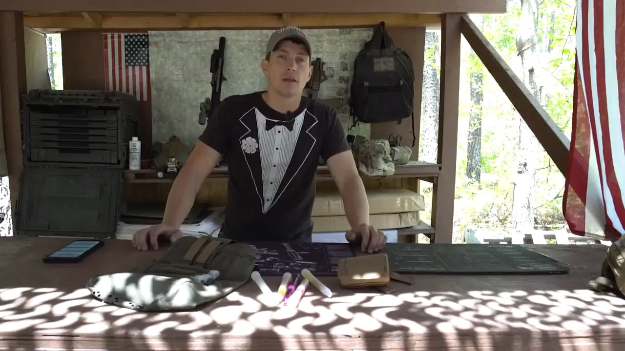 opplanet raptor tactical dump pouch with chemlight holder video