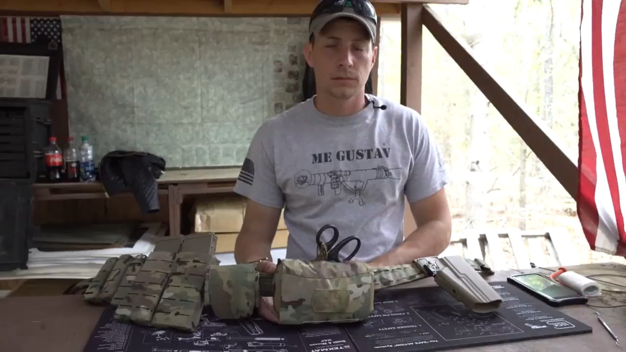 opplanet raptor tactical mifak modified individual first aid kit video