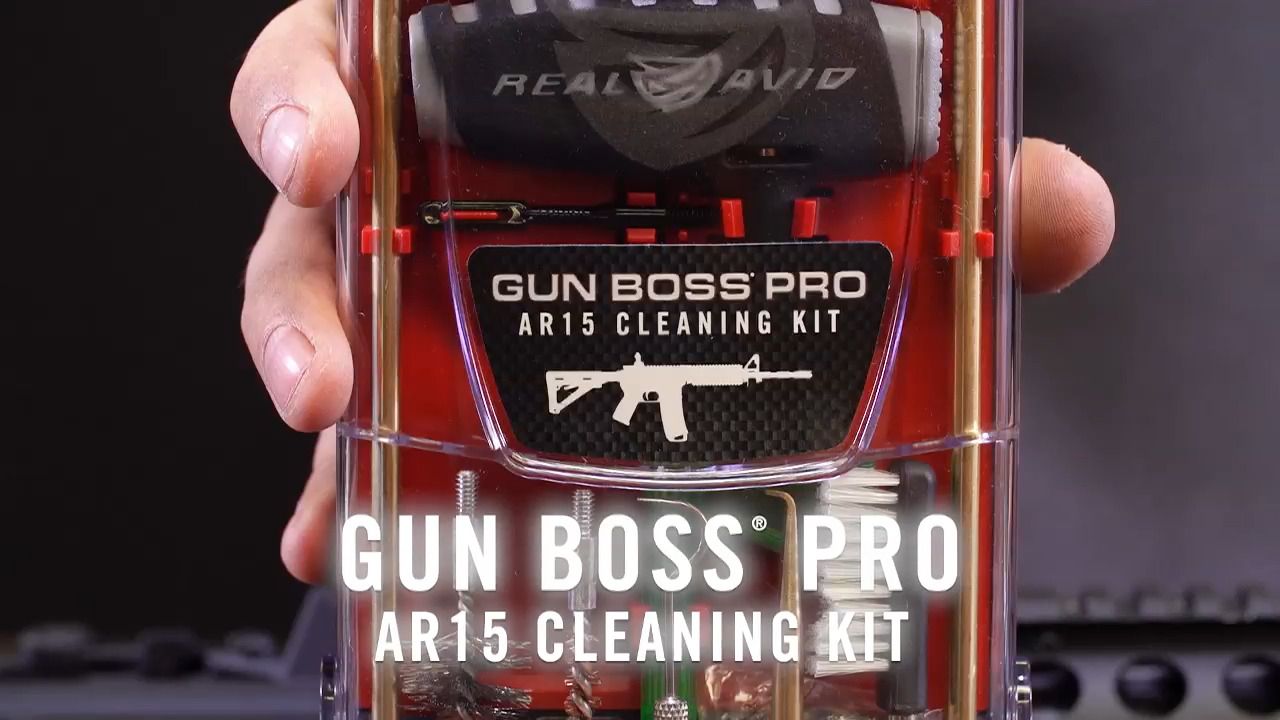 opplanet real avid gun boss pro ar15 cleaning kit new video