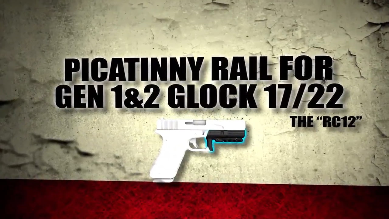 opplanet recover tactical rc12 rail adapter for the glock 17 22 gen 1 2 video