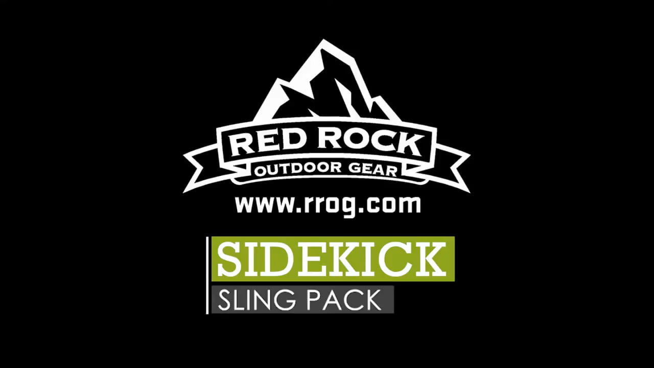 opplanet red rock outdoor gear sidekick sling pack video