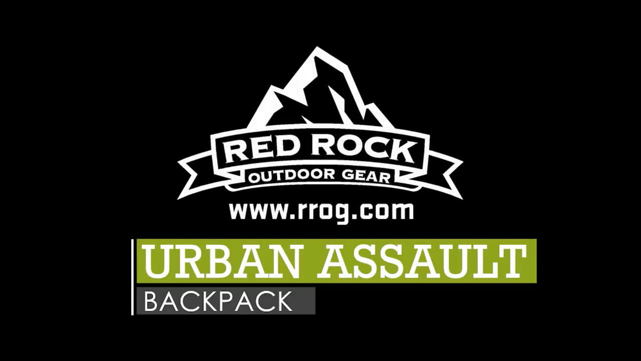 opplanet red rock outdoor gear urban assault pack video