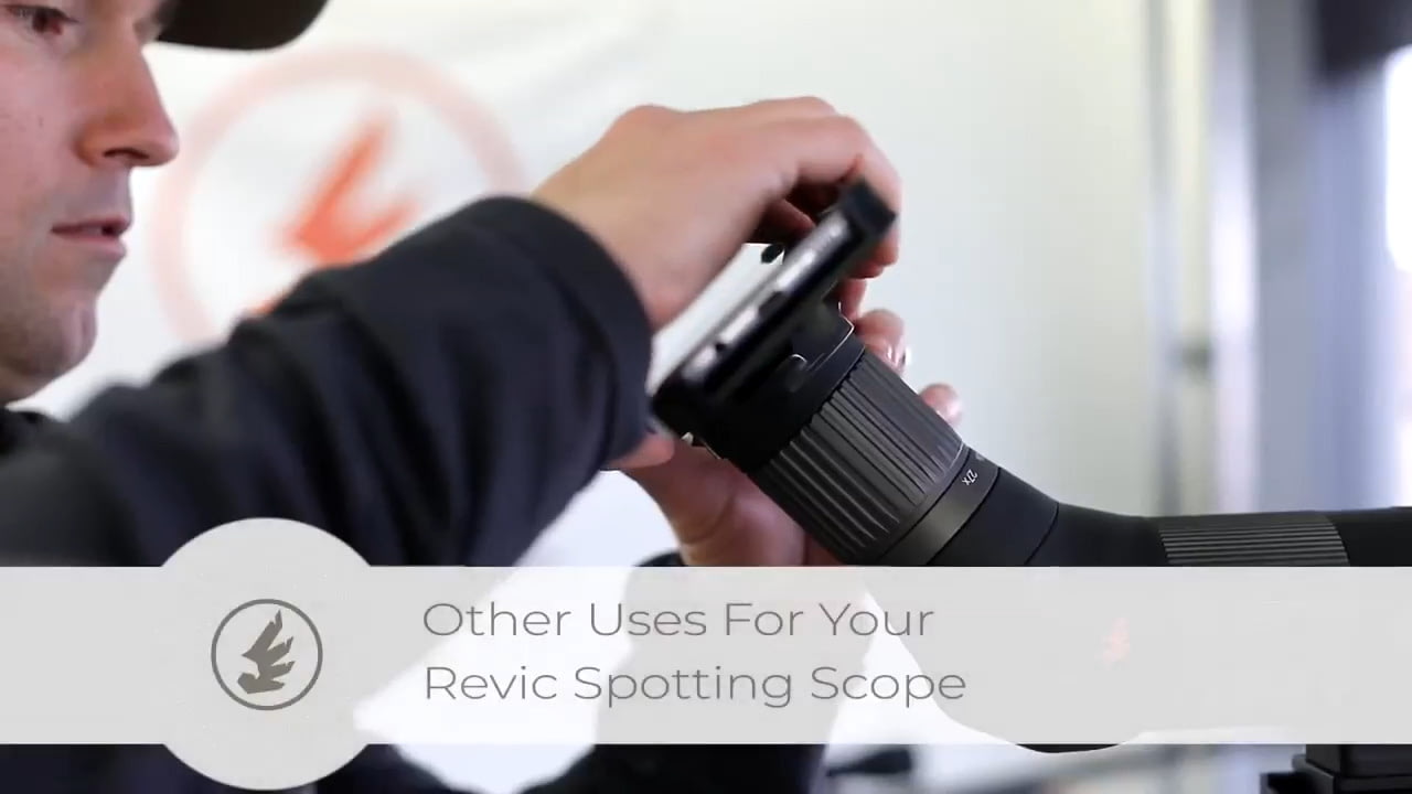 opplanet revic acura s80a spotting scope digiscoping video