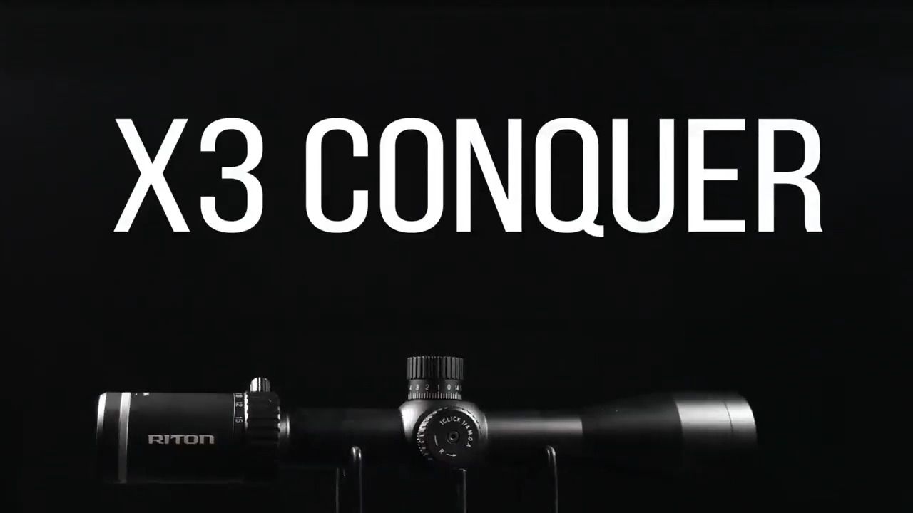 opplanet riton optics x3 conquer 3 15x44mm rifle scope video