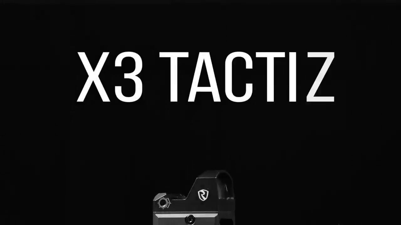 opplanet riton optics x3 tactix prd red dot sight video