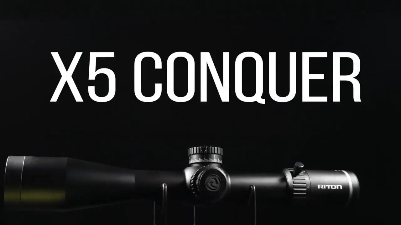 opplanet riton optics x5 conquer 5 25x50mm mrad rifle scope video