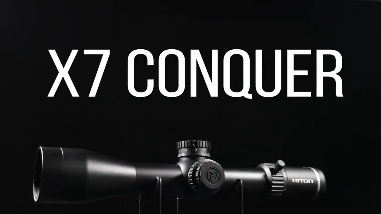 opplanet riton optics x7 conquer 3 18x50mm rifle scope video