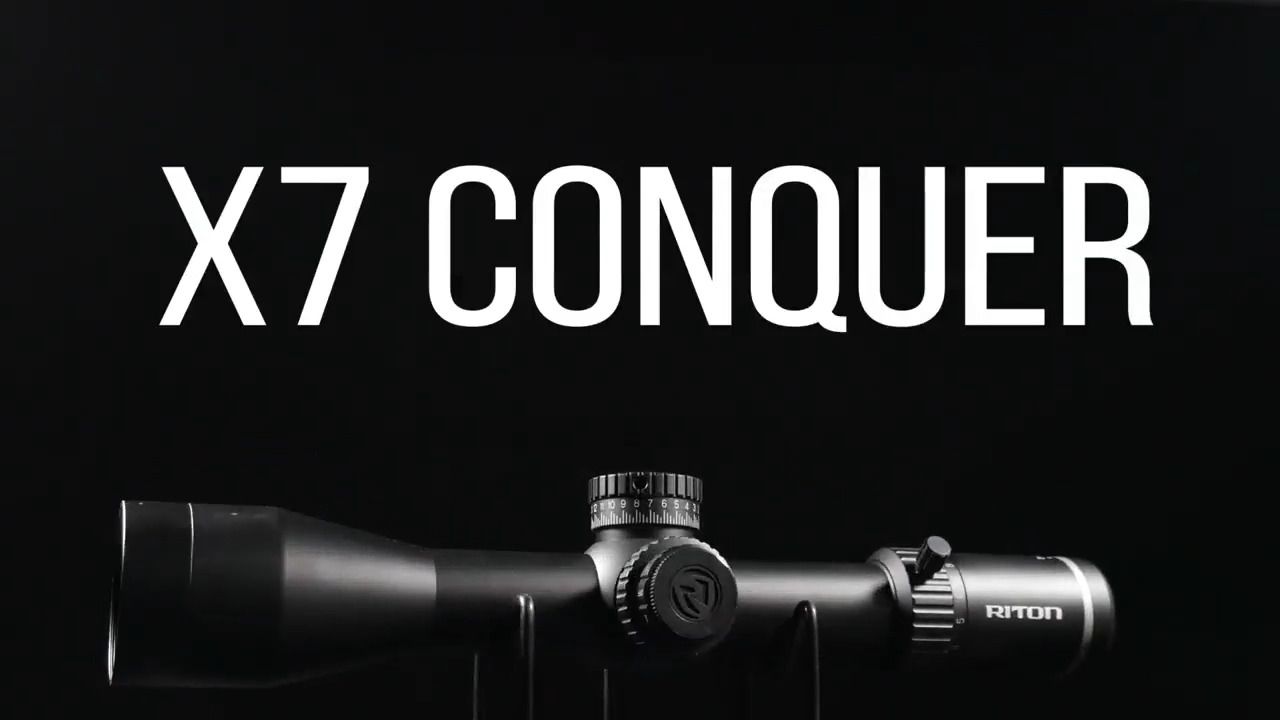 opplanet riton optics x7 conquer 3 24x50mm rifle scope video