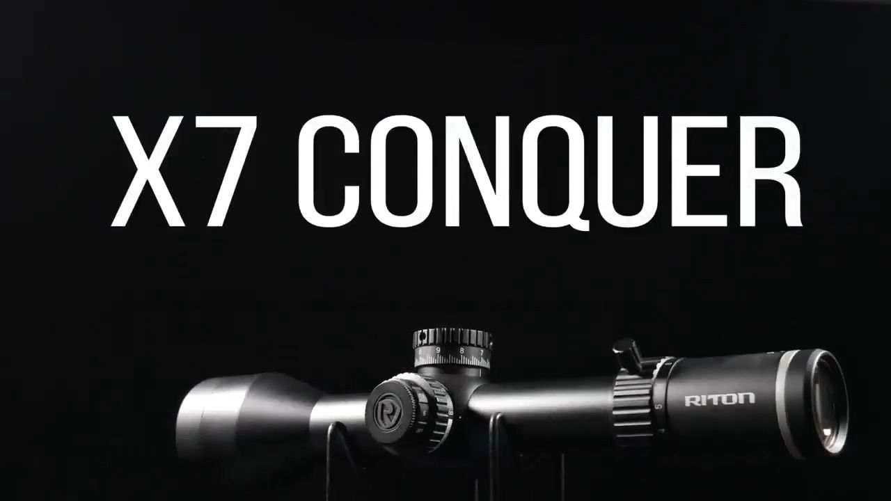 opplanet riton optics x7 conquer 3 24x56mm rifle scope video