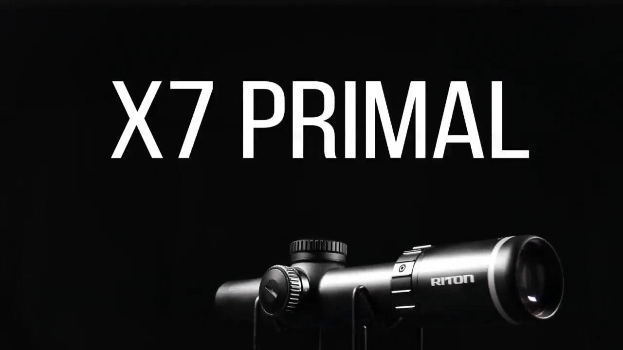 opplanet riton optics x7 primal 1 8x28mm rifle scope video