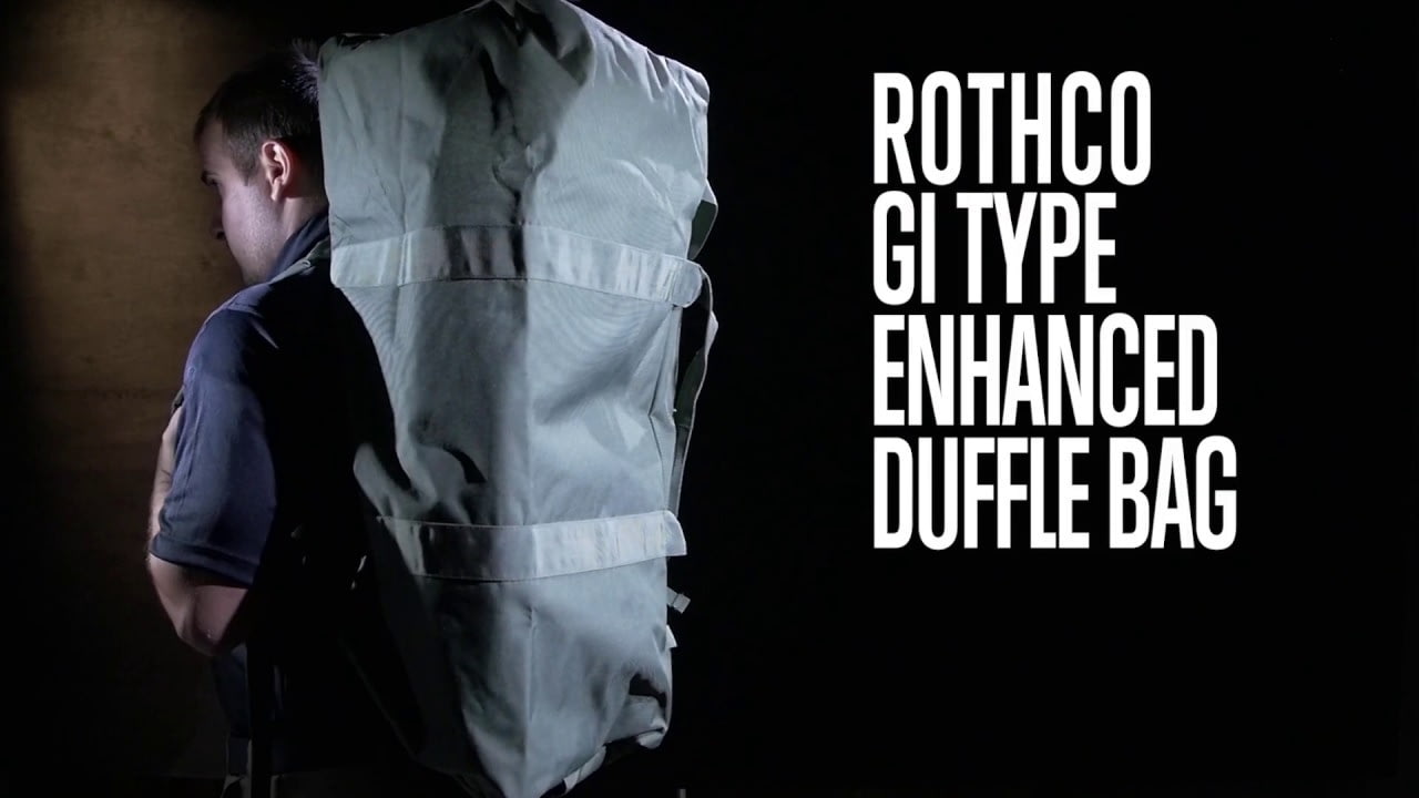 opplanet rothco product breakdown gi type enhanced duffle bag video