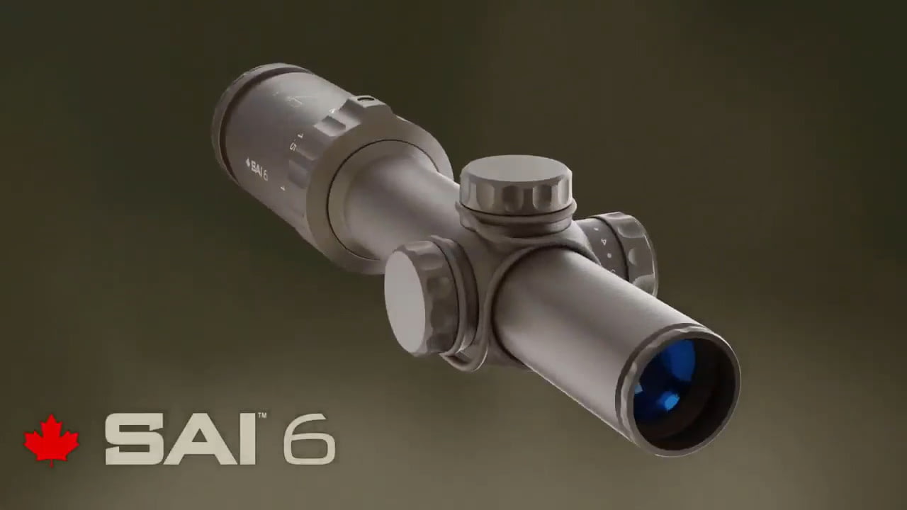 opplanet sai optics model sai 6 1 6x24mm telescope video