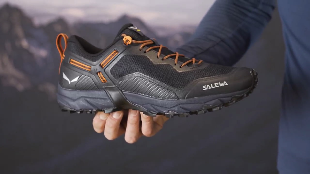 opplanet salewa ultra train 3 hiking shoes video