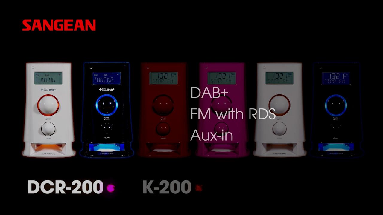 opplanet sangean dcr 200 k 200 video