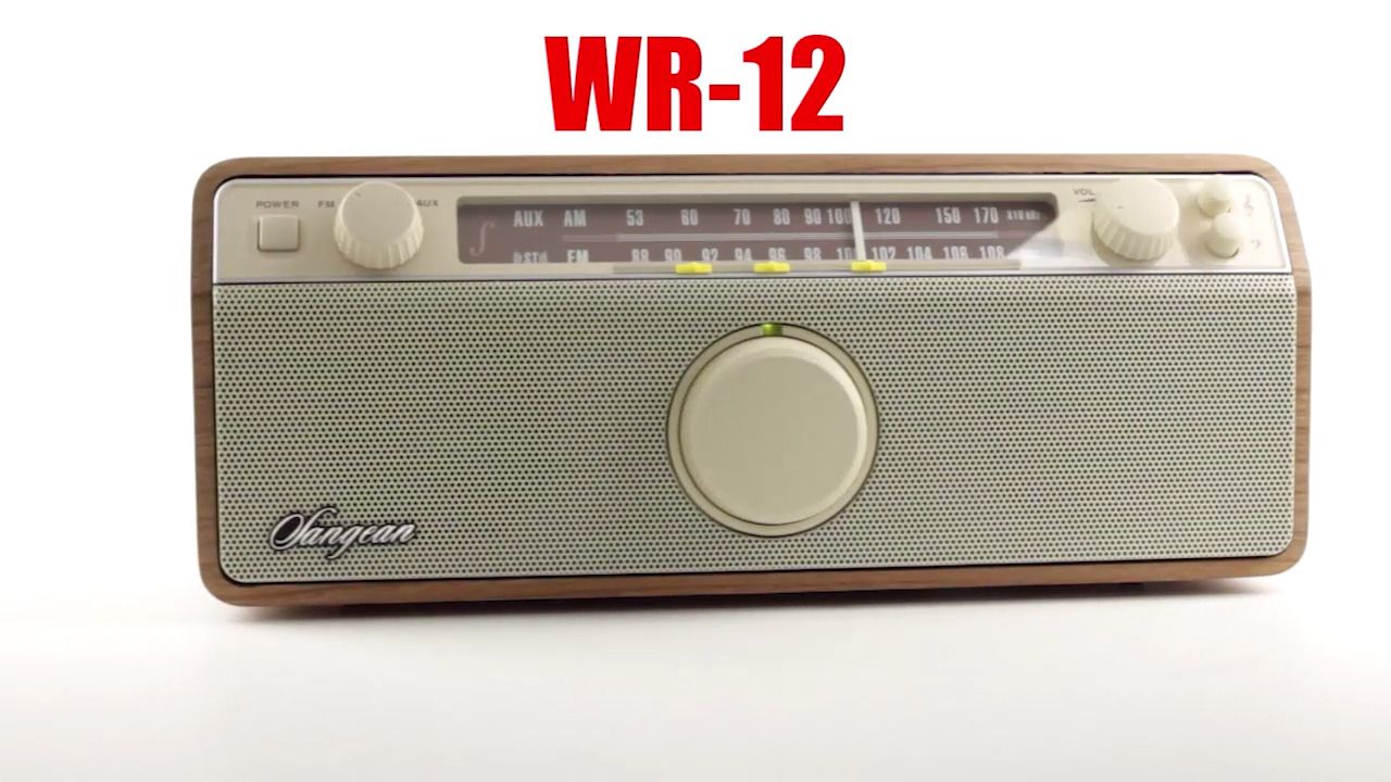 opplanet sangean wr 12 wr 12bt video