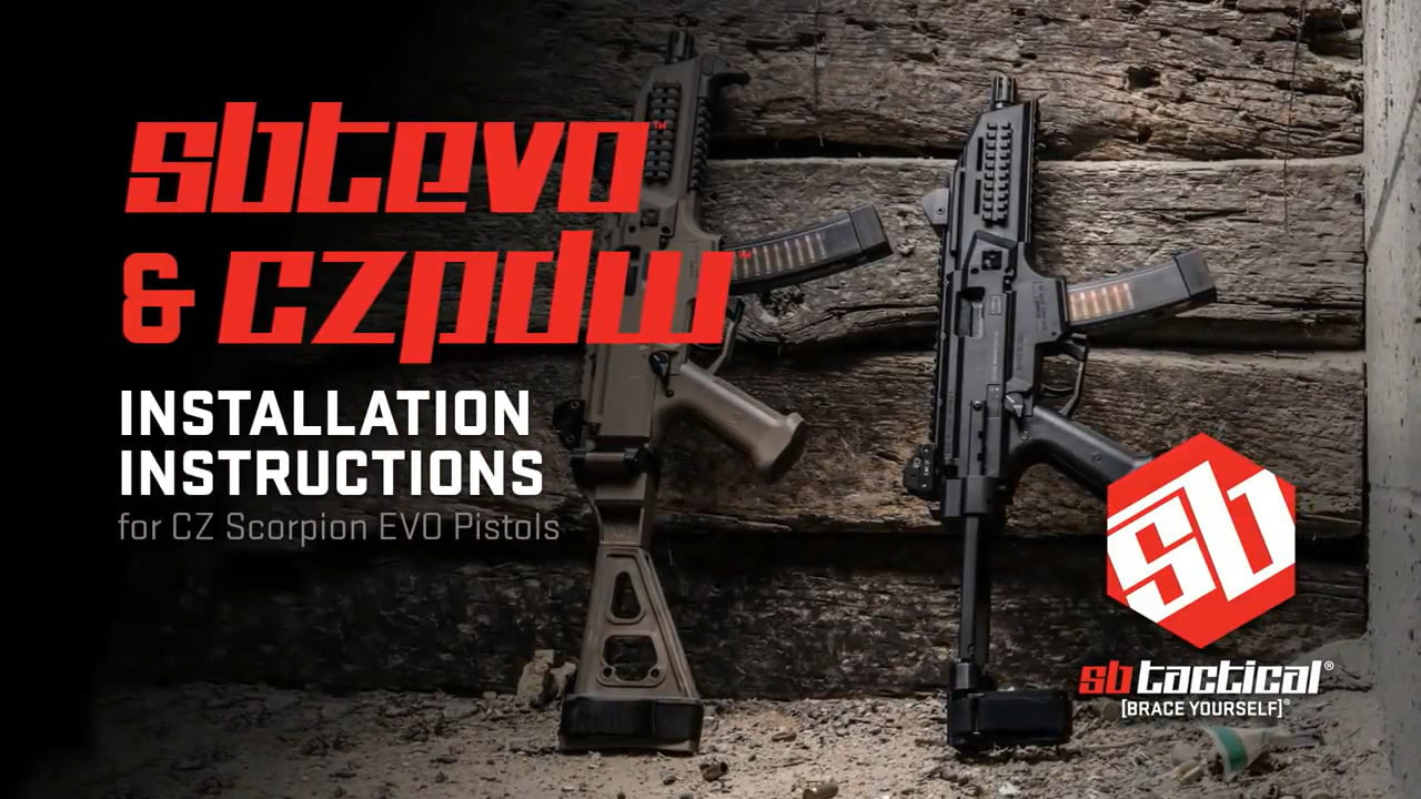 opplanet sb tactical how to install cz video