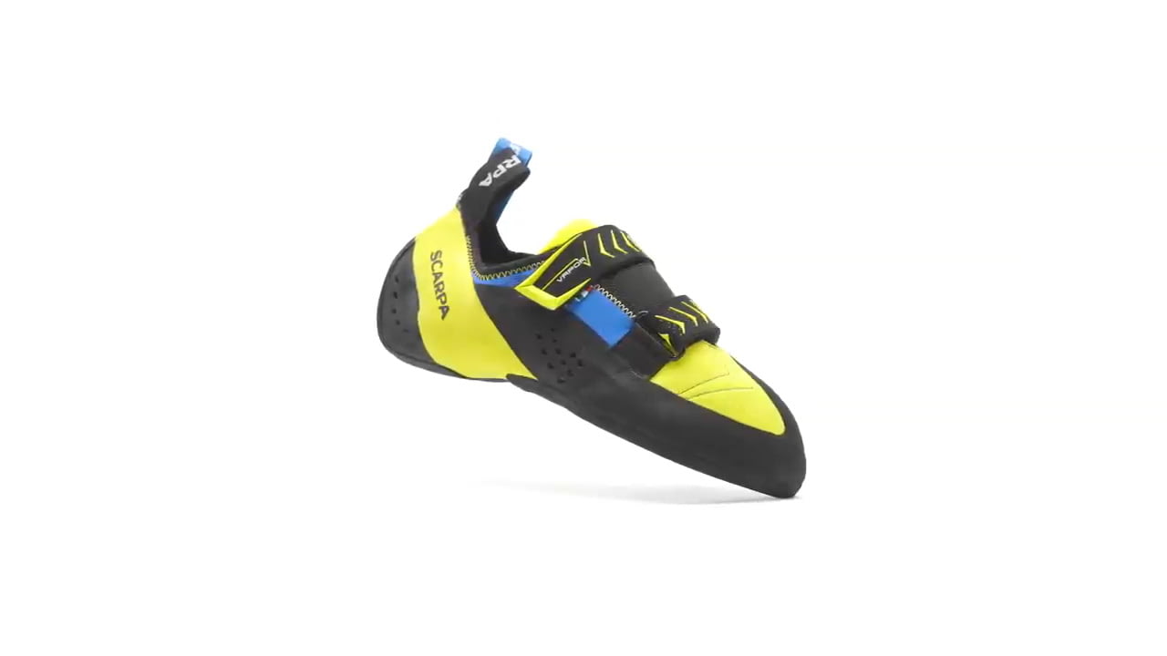 opplanet scarpa mens vapor v rock climbing shoes video