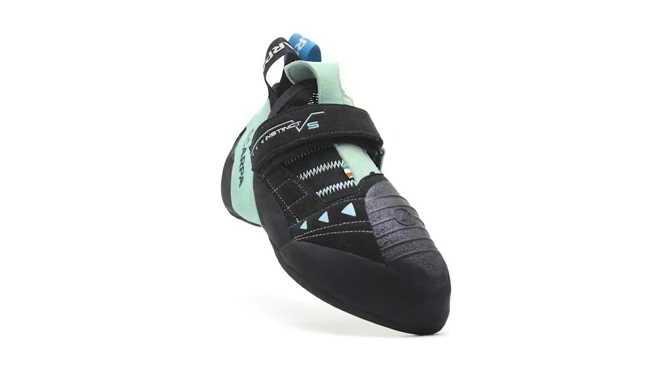 opplanet scarpa womens instinct vs rock climbing shoes video