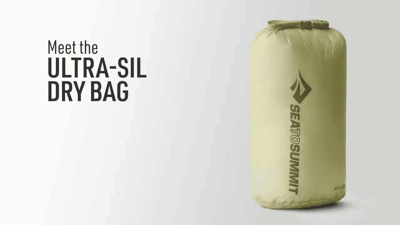 opplanet sea to summit ultra sil dry bag video