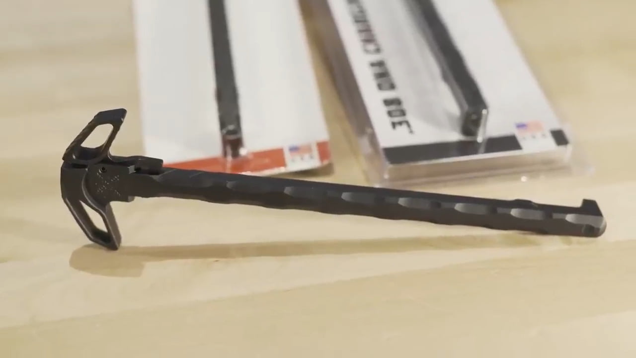 opplanet seekins precision dna charging handle video