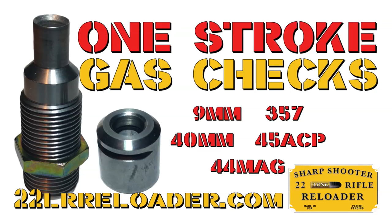 opplanet sharpshooter one stroke gas check maker video