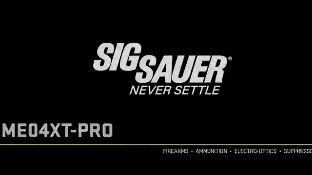 opplanet sig sauer introducing the romeo4xt pro mil spec red dot sight video
